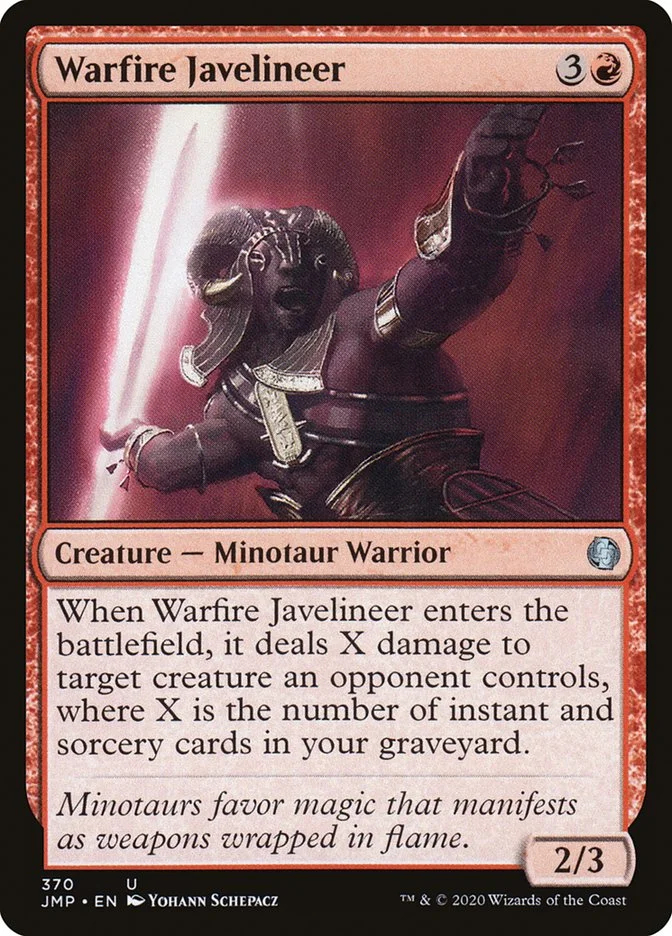Warfire Javelineer (Jumpstart) - Magic: The Gathering in TCG Land