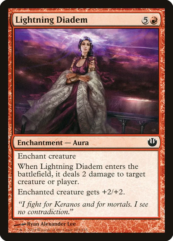 Lightning Diadem (Journey into Nyx) - Magic: The Gathering in TCG Land