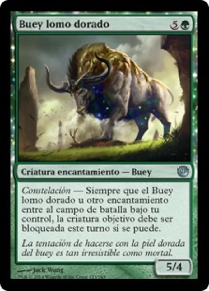 Buey lomo dorado (Journey into Nyx) - Magic: The Gathering in TCG Land