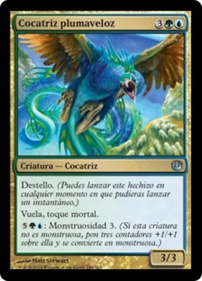 Cocatriz plumaveloz (Journey into Nyx) - Magic: The Gathering in TCG Land