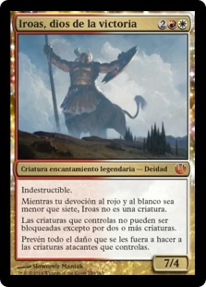 Iroas, dios de la victoria (Journey into Nyx) - Magic: The Gathering in TCG Land