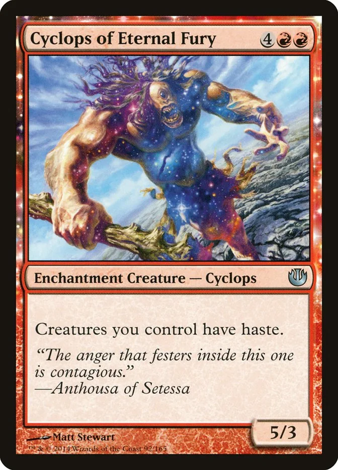 Cyclops of Eternal Fury (Journey into Nyx) - Magic: The Gathering in TCG Land