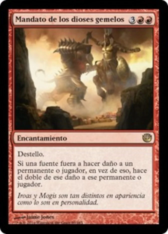 Mandato de los dioses gemelos (Journey into Nyx) - Magic: The Gathering in TCG Land