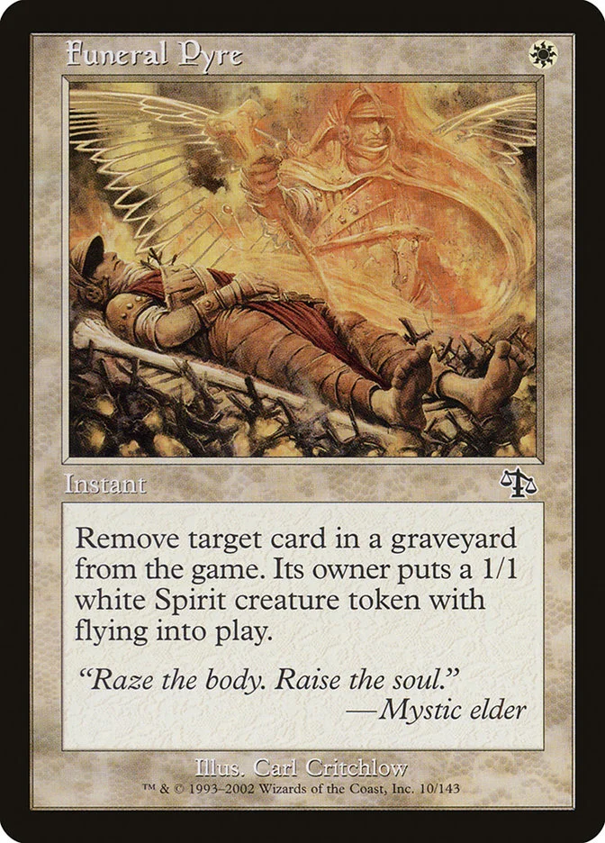 Funeral Pyre (Judgment) - Magic: The Gathering in TCG Land