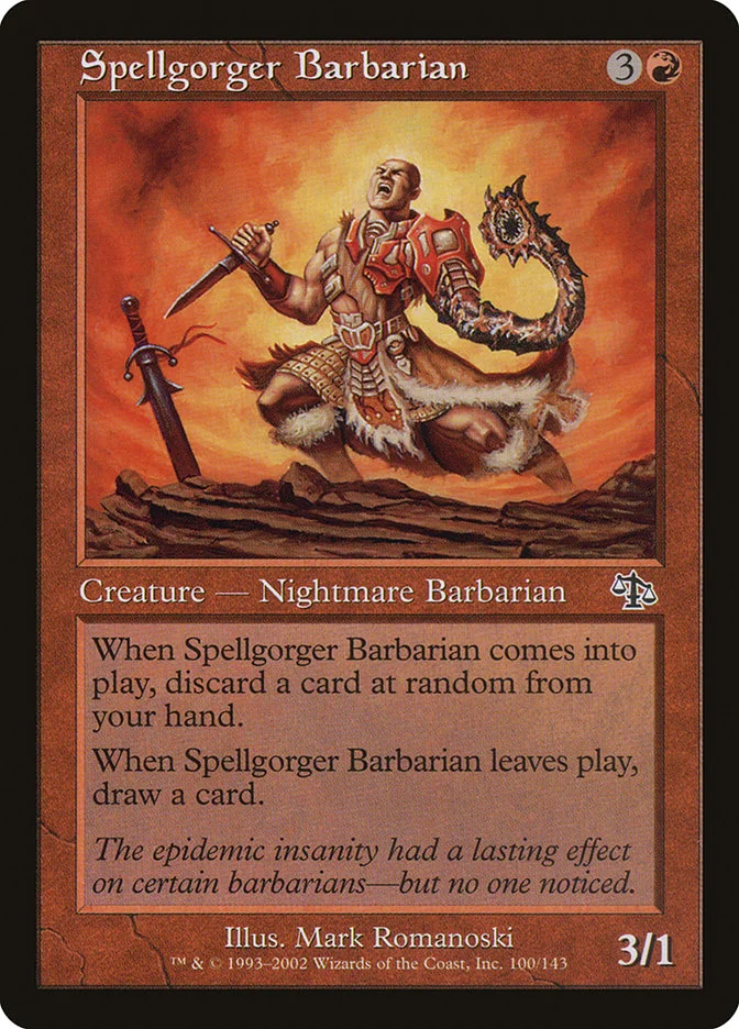 Spellgorger Barbarian (Judgment) - Magic: The Gathering in TCG Land