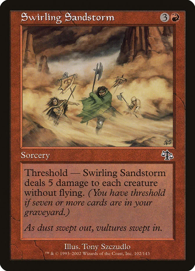 Swirling Sandstorm (Judgment) - Magic: The Gathering in TCG Land