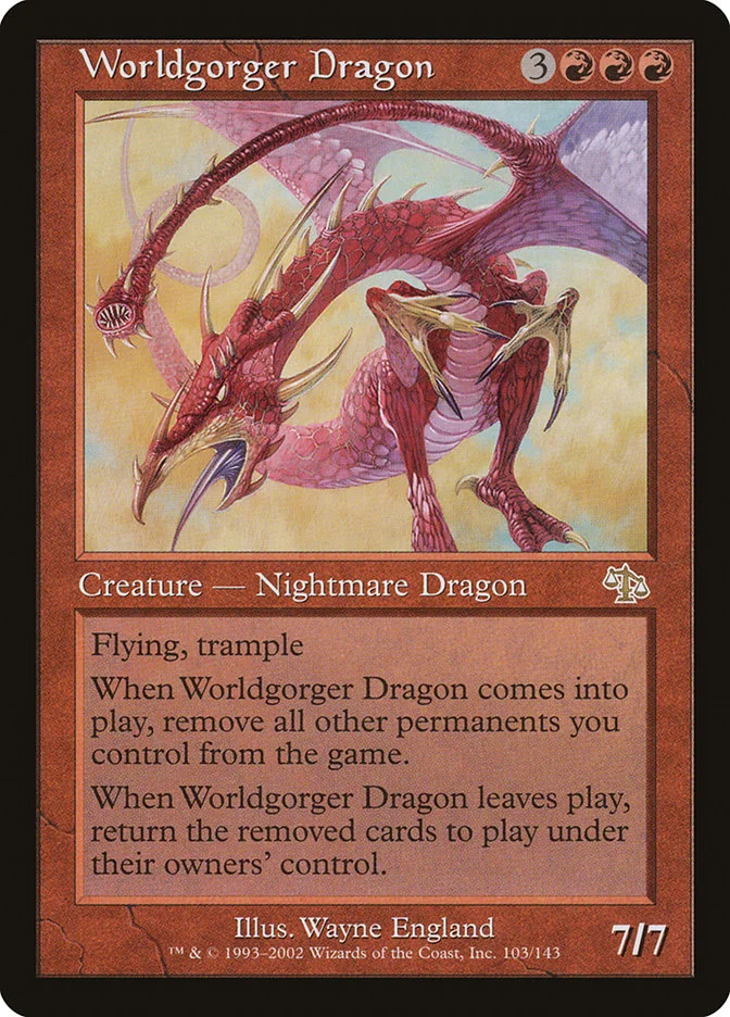 Worldgorger Dragon (Judgment) - Magic: The Gathering in TCG Land