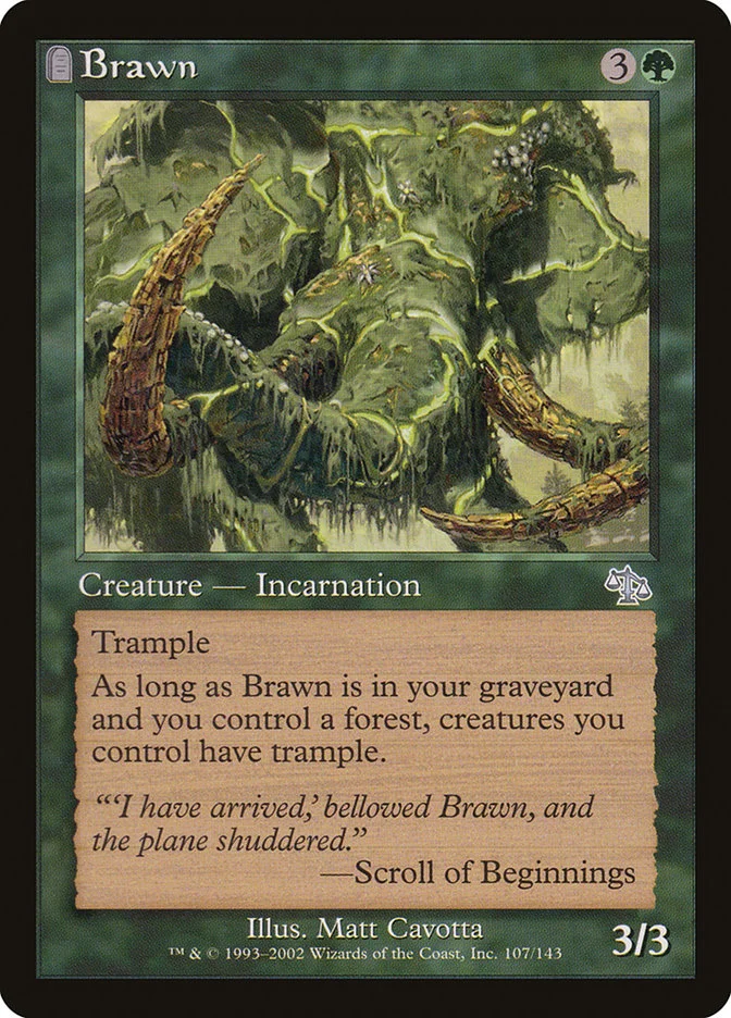 Brawn (Judgment) - Magic: The Gathering in TCG Land México
