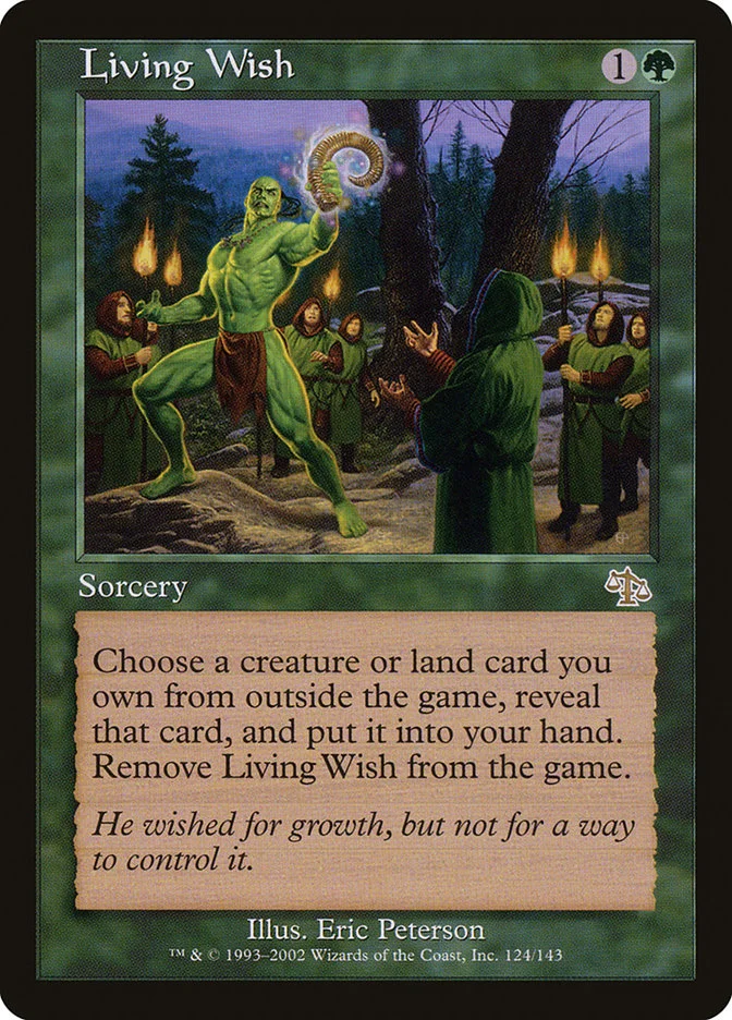 Living Wish (Judgment) - Magic: The Gathering in TCG Land