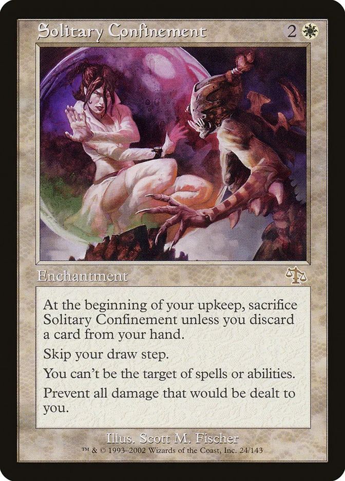 Solitary Confinement (Judgment) - Magic: The Gathering in TCG Land