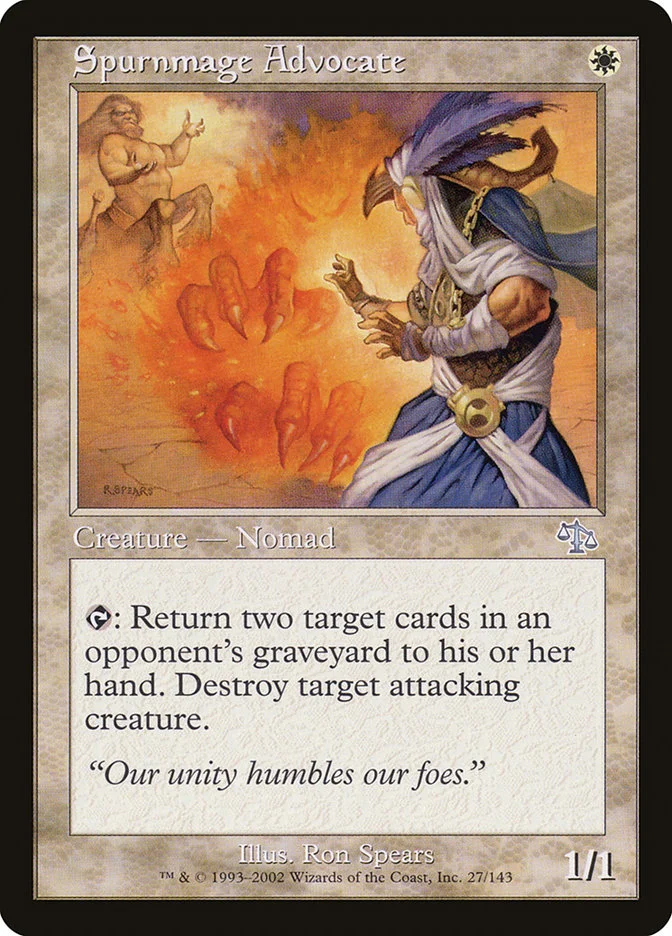 Spurnmage Advocate (Judgment) - Magic: The Gathering in TCG Land