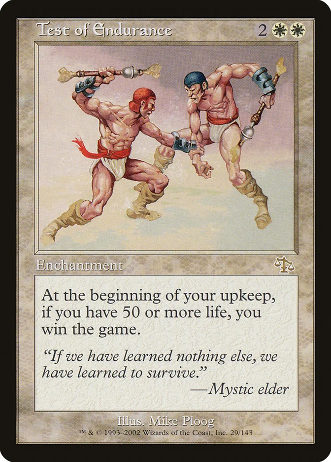 Test of Endurance (Judgment) - Magic: The Gathering in TCG Land