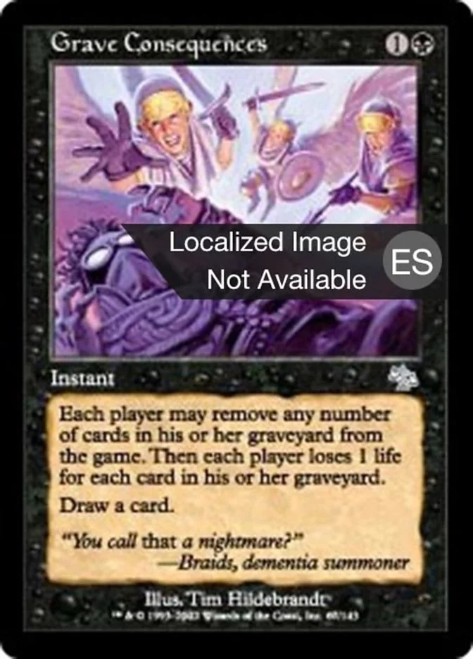Consecuencias graves (Judgment) - Magic: The Gathering in TCG Land México