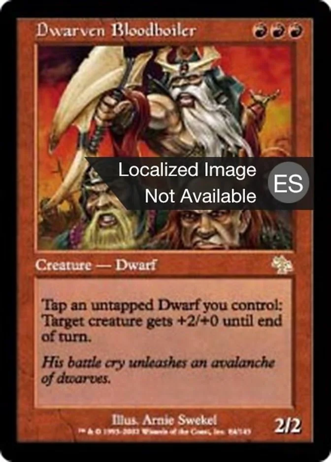 Enano hiervesangre (Judgment) - Magic: The Gathering in TCG Land México