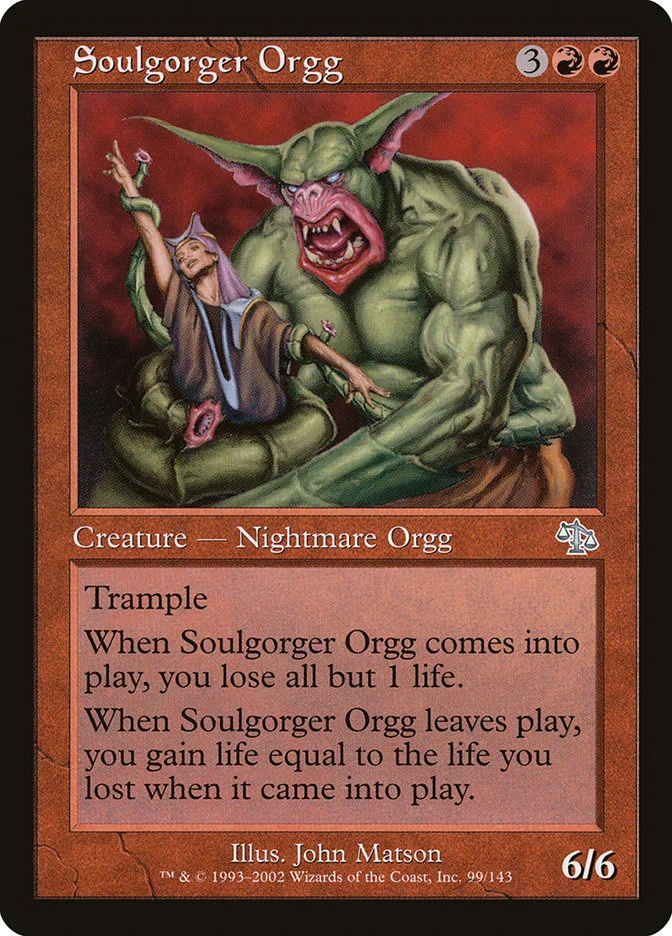 Soulgorger Orgg (Judgment) - Magic: The Gathering in TCG Land