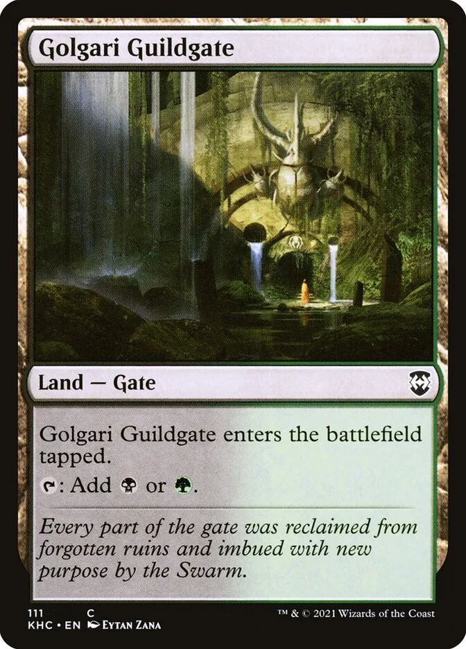 Golgari Guildgate (Kaldheim Commander) - Magic: The Gathering in TCG Land