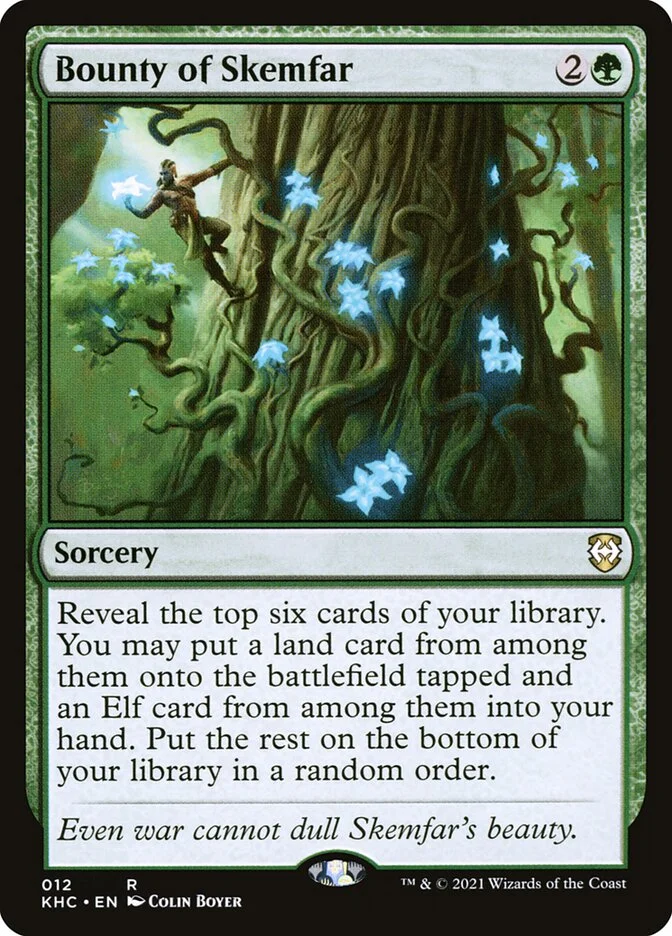 Bounty of Skemfar (Kaldheim Commander) - Magic: The Gathering in TCG Land