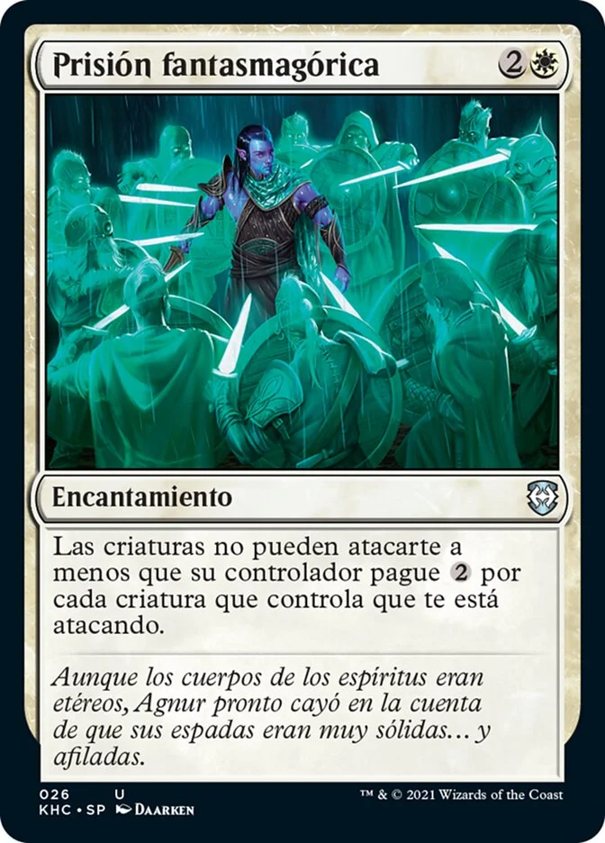 Prisión fantasmagórica (Kaldheim Commander) - Magic: The Gathering in TCG Land México