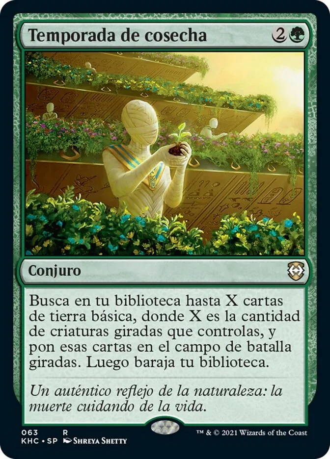 Temporada de cosecha (Kaldheim Commander) - Magic: The Gathering in TCG Land México