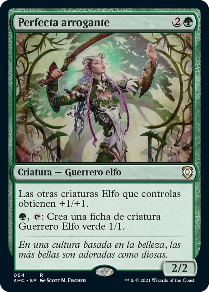 Perfecta arrogante (Kaldheim Commander) - Magic: The Gathering in TCG Land