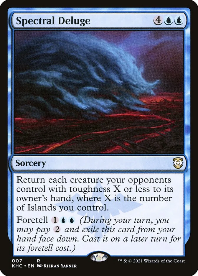 Spectral Deluge (Kaldheim Commander) - Magic: The Gathering in TCG Land