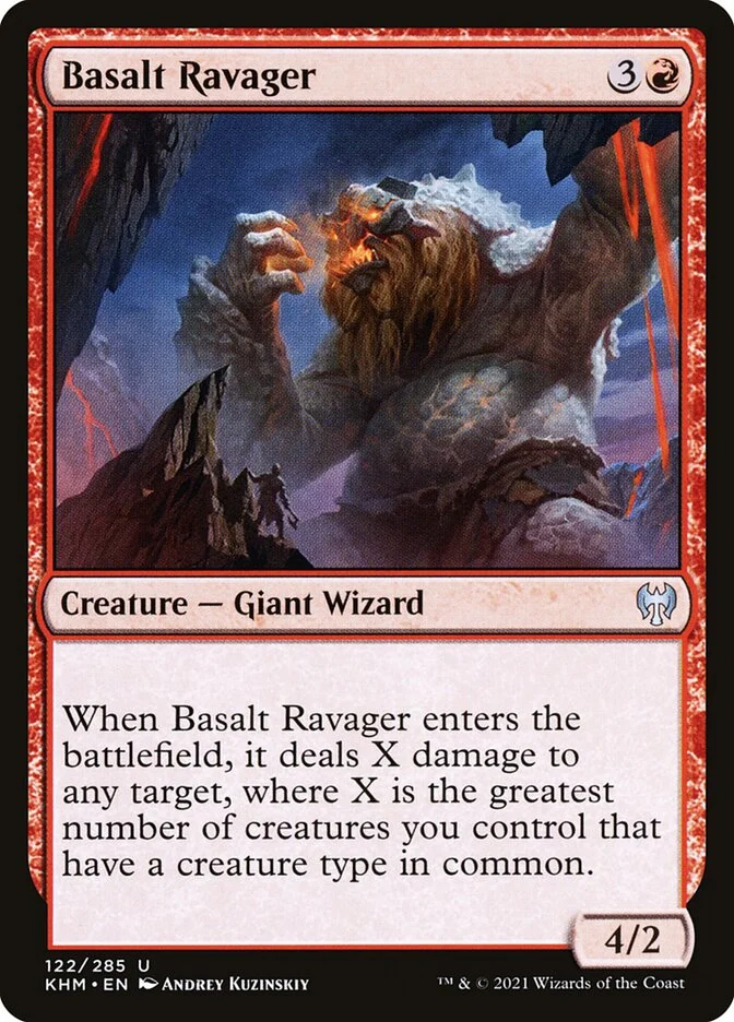 Basalt Ravager (Kaldheim) - Magic: The Gathering in TCG Land