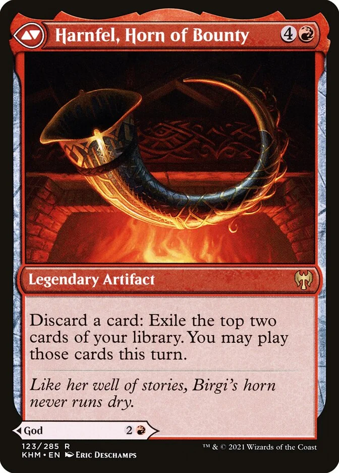Harnfel, Horn of Bounty (Kaldheim) - Magic: The Gathering in TCG Land