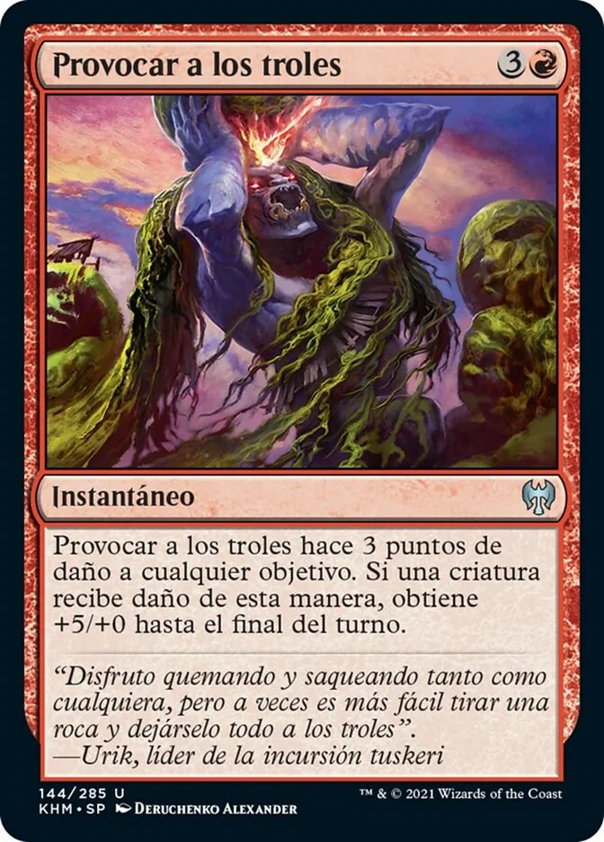 Provocar a los troles (Kaldheim) - Magic: The Gathering in TCG Land