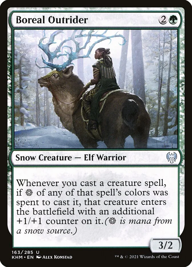 Boreal Outrider (Kaldheim) - Magic: The Gathering in TCG Land