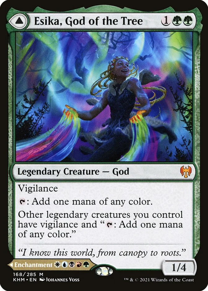 Esika, God of the Tree (Kaldheim) - Magic: The Gathering in TCG Land