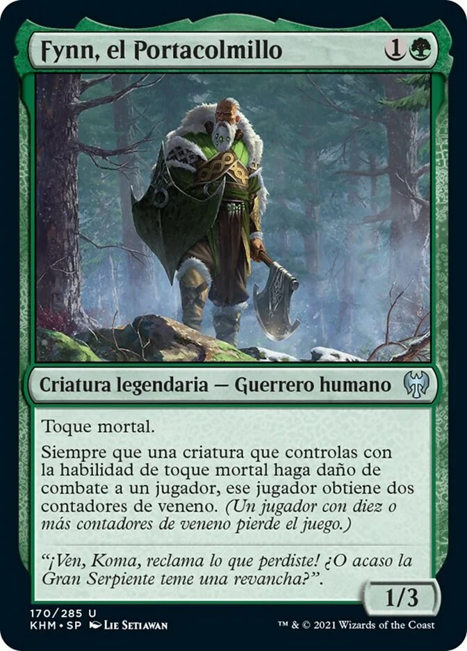 Fynn, el Portacolmillo (Kaldheim) - Magic: The Gathering in TCG Land