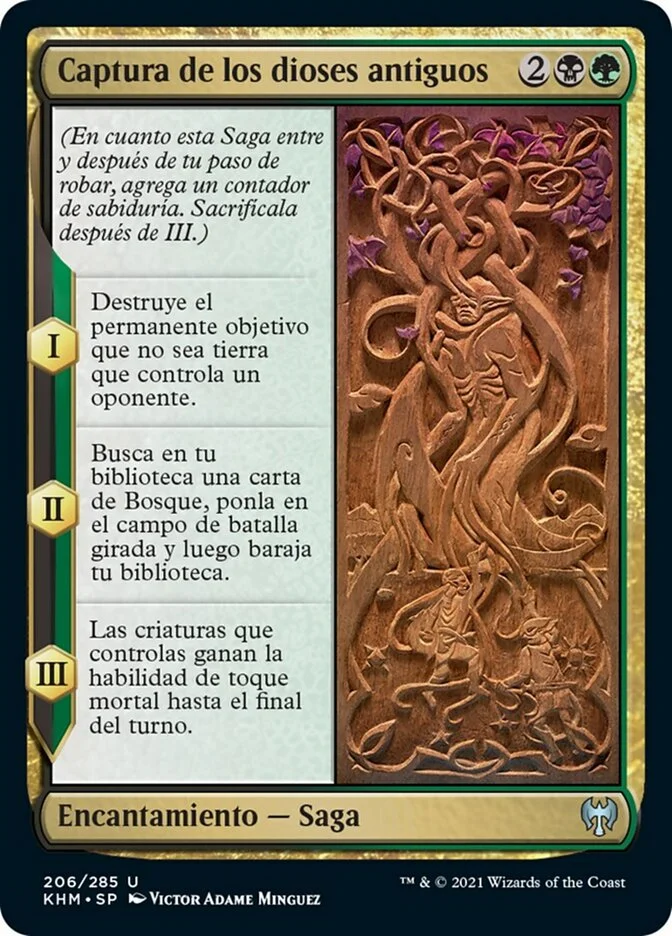 Captura de los dioses antiguos (Kaldheim) - Magic: The Gathering in TCG Land México