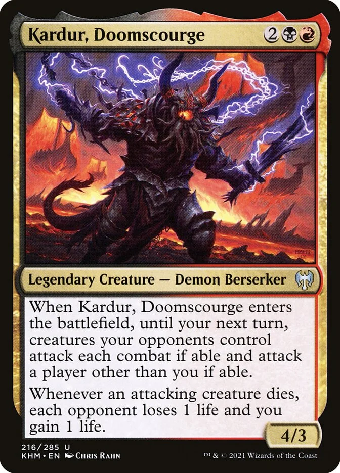 Kardur, Doomscourge (Kaldheim) - Magic: The Gathering in TCG Land