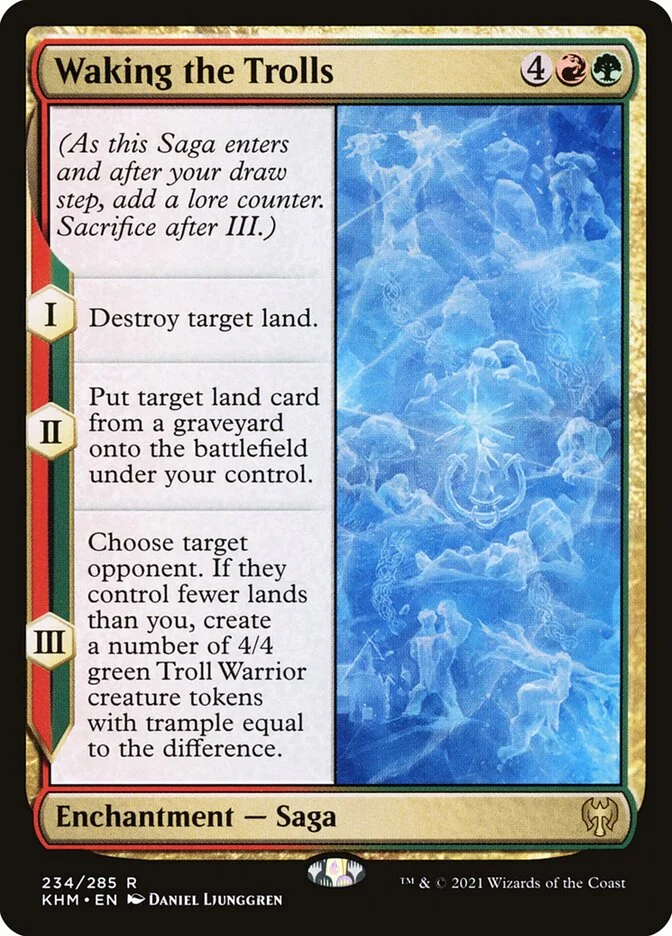 Waking the Trolls (Kaldheim) - Magic: The Gathering in TCG Land