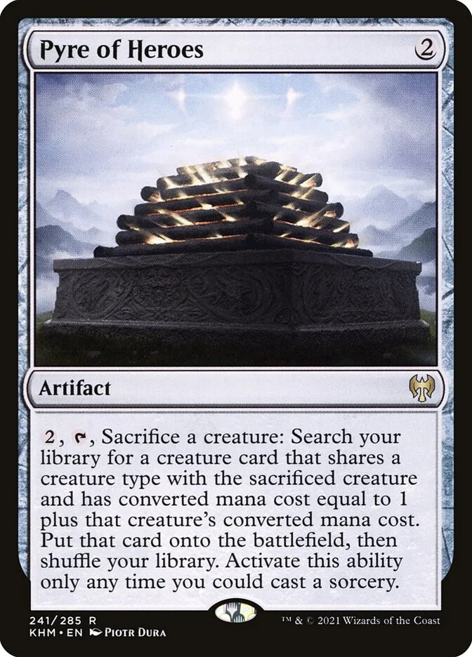 Pyre of Heroes (Kaldheim) - Magic: The Gathering in TCG Land México