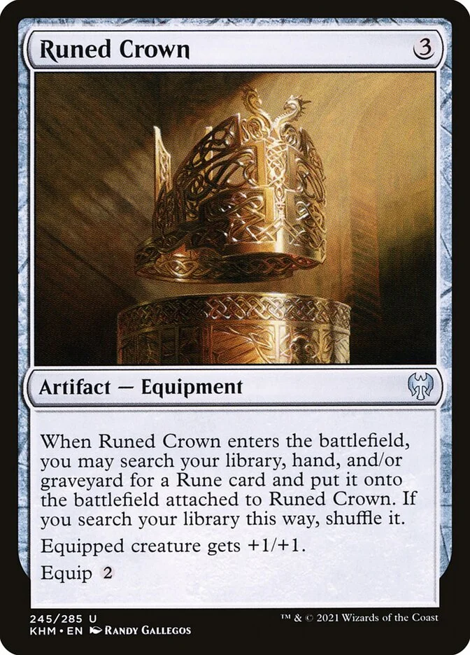 Runed Crown (Kaldheim) - Magic: The Gathering in TCG Land