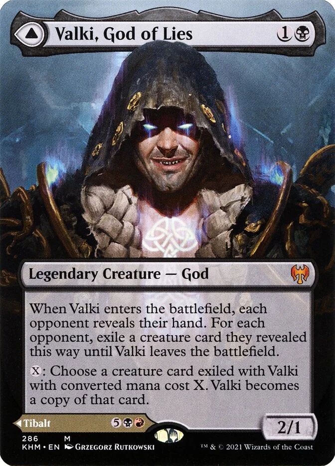 Valki, God of Lies (Kaldheim) - Magic: The Gathering in TCG Land México