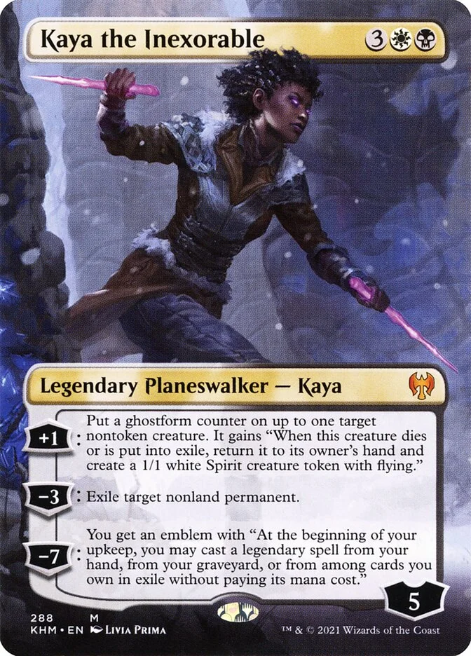 Kaya the Inexorable (Kaldheim) - Magic: The Gathering in TCG Land