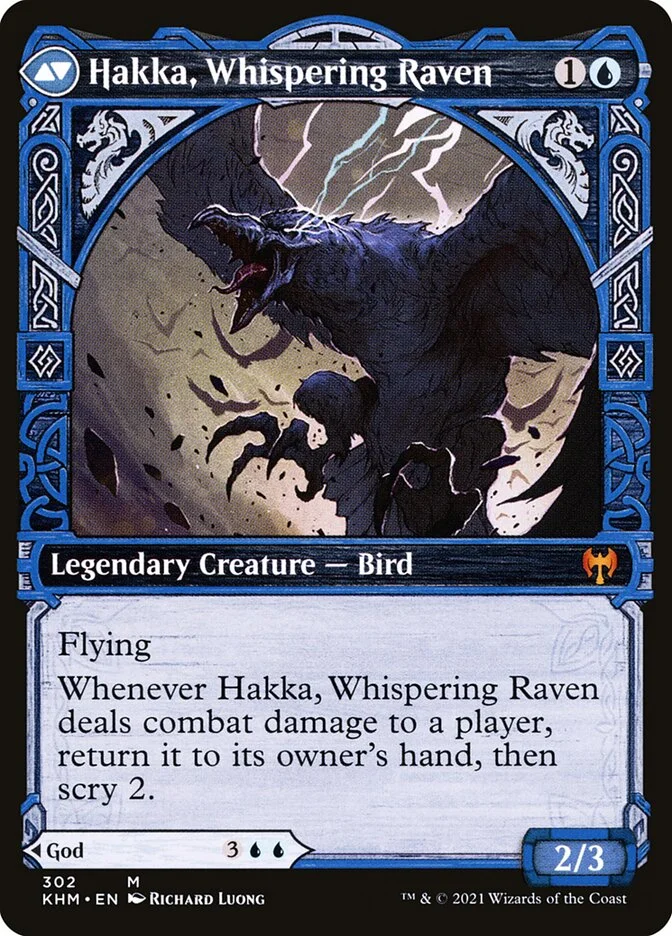 Hakka, Whispering Raven (Kaldheim) - Magic: The Gathering in TCG Land