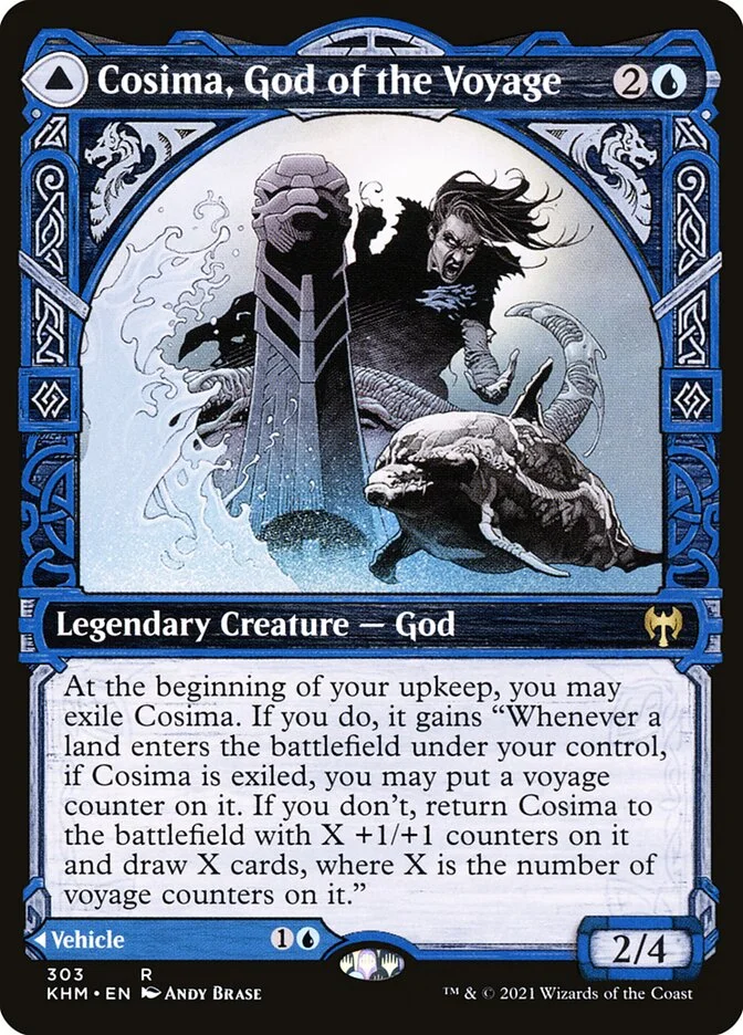 Cosima, God of the Voyage (Kaldheim) - Magic: The Gathering in TCG Land