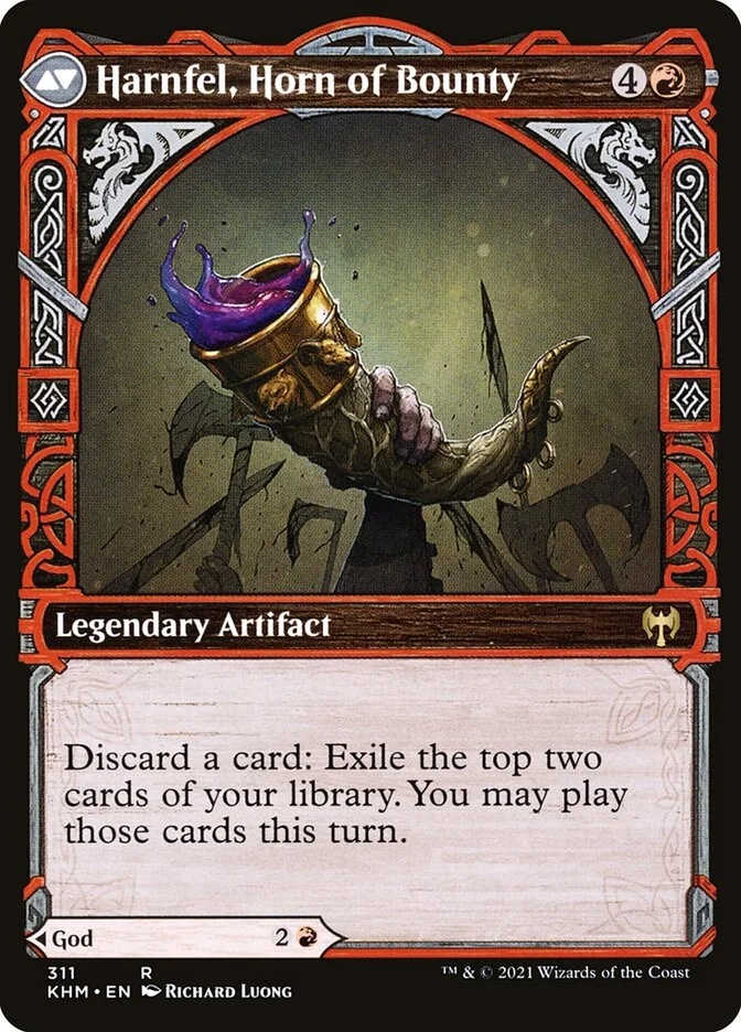 Harnfel, Horn of Bounty (Kaldheim) - Magic: The Gathering in TCG Land
