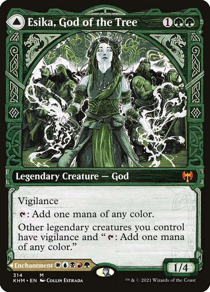 Esika, God of the Tree (Kaldheim) - Magic: The Gathering in TCG Land
