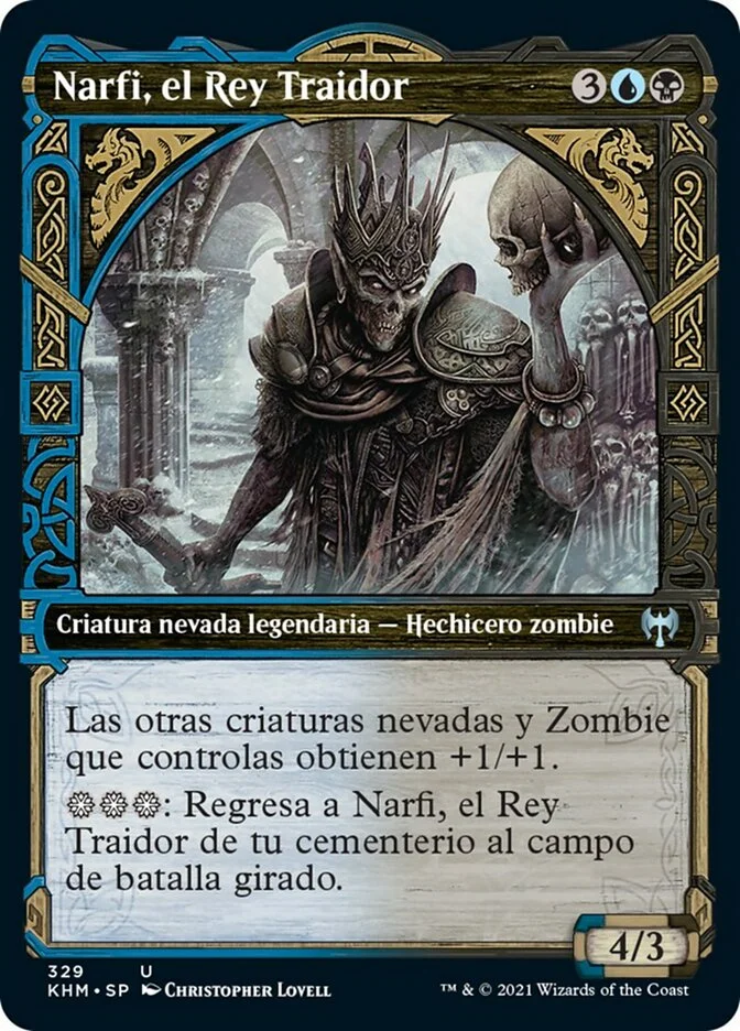 Narfi, el Rey Traidor (Kaldheim) - Magic: The Gathering in TCG Land México