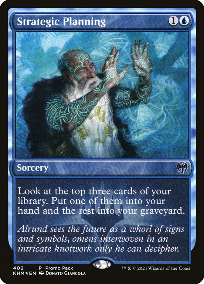 Strategic Planning (Kaldheim) - Magic: The Gathering in TCG Land