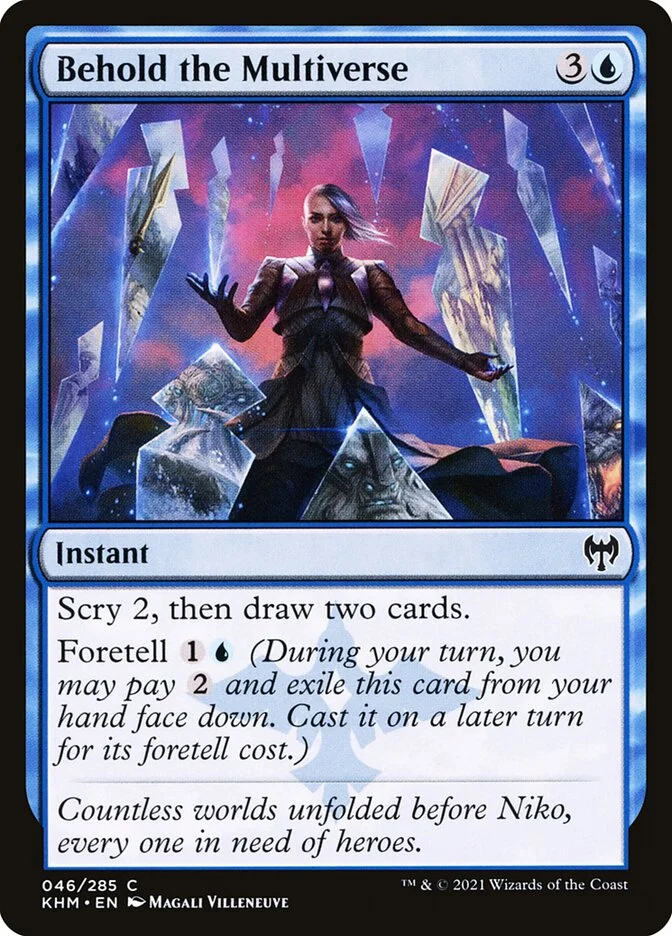 Behold the Multiverse (Kaldheim) - Magic: The Gathering in TCG Land México