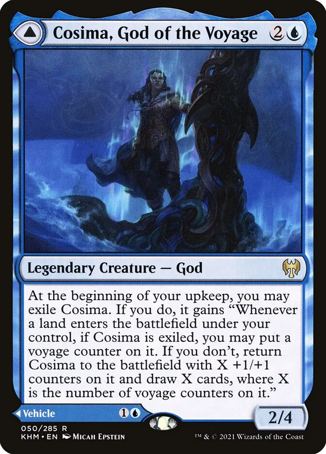 Cosima, God of the Voyage (Kaldheim) - Magic: The Gathering in TCG Land