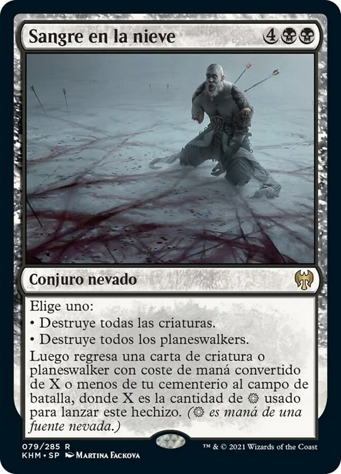 Sangre en la nieve (Kaldheim) - Magic: The Gathering in TCG Land