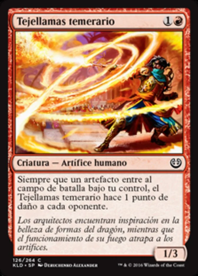 Tejellamas temerario (Kaladesh) - Magic: The Gathering in TCG Land México