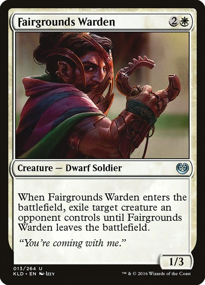 Fairgrounds Warden (Kaladesh) - Magic: The Gathering in TCG Land