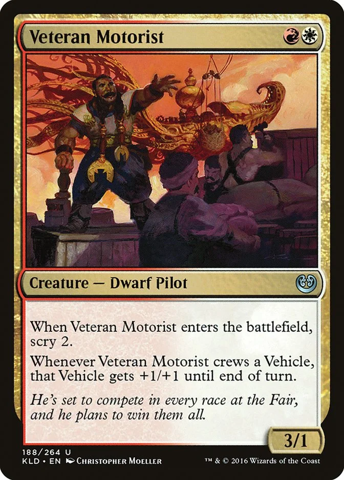 Veteran Motorist (Kaladesh) - Magic: The Gathering in TCG Land